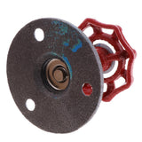 Maxbell Industrial Rustic Wall Mounted Hand Wheel Hook Coat Hook Key Holder Silver