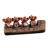 Maxbell Creative Porcelain Backflow Ceramic Incense Smoke Burner Holder Buddhist #2