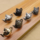 Maxbell Little Tea Cup Shape Pull Handle Cabinet Pull Knobs Bright Chrome