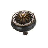 Maxbell Vintage Ceramics Round Cabinet Pull Knobs Grey