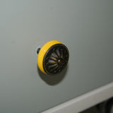 Maxbell Vintage Ceramics Round Cabinet Pull Knobs Yellow