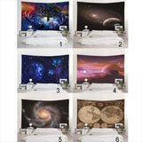 Maxbell  Universe Theme Waterproof Soft Wall Hanging Tapestry Home Decor #1