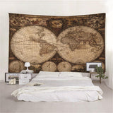 Maxbell  Universe Theme Waterproof Soft Wall Hanging Tapestry Home Decor #6