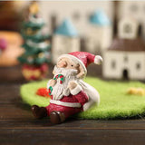 Mini Resin Crafts Animal Figurine Ornament DIY Microlandscape Decor Santas