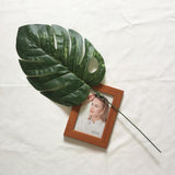 5PCS Large Artificial Leaf Faux Monstera Leaf Foliage Leaves Home Decor M