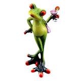 Max Resin Creative 3D Craft Frog Figurine Home Office Desktop Decoration #2
