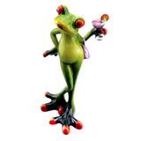 Max Resin Creative 3D Craft Frog Figurine Home Office Desktop Decoration #2