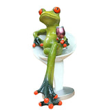 Max Fantasy Resin Frog Decoration Craft Table Desk Ornaments Collectable Gift 01