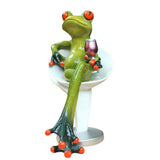 Max Fantasy Resin Frog Decoration Craft Table Desk Ornaments Collectable Gift 01