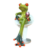 Max Fantasy Resin Frog Decoration Craft Table Desk Ornaments Collectable Gift 01