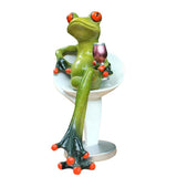 Max Fantasy Resin Frog Decoration Craft Table Desk Ornaments Collectable Gift 01