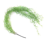 Max Artificial Flower String of Pearls Wicker Wall Hanging Succulents Plants C