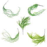 Max Artificial Flower String of Pearls Wicker Wall Hanging Succulents Plants C
