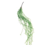 Max Artificial Flower String of Pearls Wicker Wall Hanging Succulents Plants C
