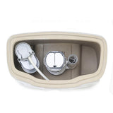 Maxbell 1/2" Inlet Toilet Cistern Fill Valve Adjustable Water Flow Entry Traditional