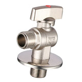 Maxbell G1/2 Brass Shower Shut off Faucet Valve Diverter Cold Hot Water Mixer Red Point