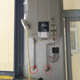 Maxbell G1/2 Brass Shower Shut off Faucet Valve Diverter Cold Hot Water Mixer Blue Point