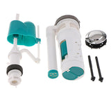 Maxbell Complete Toilet Tank Tank Repair Kits Toilet Fill Valve Flush Valve Flapper as described