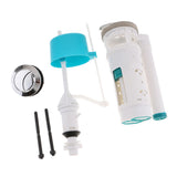 Maxbell Complete Toilet Tank Tank Repair Kits Toilet Fill Valve Flush Valve Flapper as described