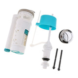 Maxbell Complete Toilet Tank Tank Repair Kits Toilet Fill Valve Flush Valve Flapper as described