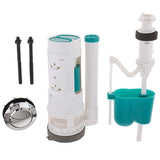 Maxbell Complete Toilet Tank Tank Repair Kits Toilet Fill Valve Flush Valve Flapper as described