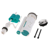 Maxbell Complete Toilet Tank Tank Repair Kits Toilet Fill Valve Flush Valve Flapper as described