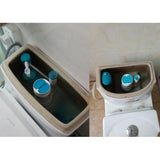 Maxbell Complete Toilet Tank Tank Repair Kits Toilet Fill Valve Flush Valve Flapper as described
