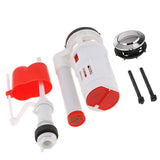 Maxbell Complete Toilet Tank Tank Repair Kits Toilet Fill Valve Flush Valve Flapper as described