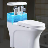 Maxbell Complete Toilet Tank Tank Repair Kits Toilet Fill Valve Flush Valve Flapper as described