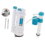 Maxbell Complete Toilet Tank Tank Repair Kits Toilet Fill Valve Flush Valve Flapper as described