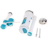 Maxbell Complete Toilet Tank Tank Repair Kits Toilet Fill Valve Flush Valve Flapper as described