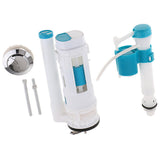 Maxbell Complete Toilet Tank Tank Repair Kits Toilet Fill Valve Flush Valve Flapper as described