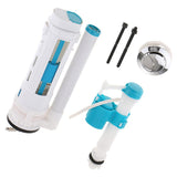 Maxbell Complete Toilet Tank Tank Repair Kits Toilet Fill Valve Flush Valve Flapper as described