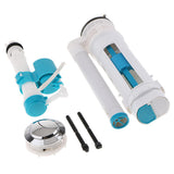 Maxbell Complete Toilet Tank Tank Repair Kits Toilet Fill Valve Flush Valve Flapper as described