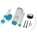 Maxbell Complete Toilet Tank Tank Repair Kits Toilet Fill Valve Flush Valve Flapper as described