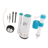 Maxbell Complete Toilet Tank Tank Repair Kits Toilet Fill Valve Flush Valve Flapper as described