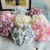 Max Artificial Hydrangea Silk Flower Flower Arrangements Dark Blue