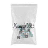 Max Wooden 26 English Alphabet Letters Kids Educational Toy Embellishenment b
