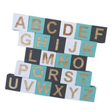 Max Wooden 26 English Alphabet Letters Kids Educational Toy Embellishenment b