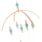 Max Kids Crib Mobile Bell Wooden Wind Chime Hanging Room Decor Green