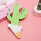 Maxbell Cactus Shape Wooden Keys Hook Clothes Coat Hook Towels Hat Holder