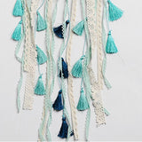 Indian Tassel Dream Catcher Wind Chime Wall Hanging Decor Pendant Green