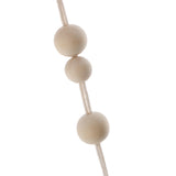 Max Nordic Wooden Beads Tassel Pendant Girls Wall Hanging Ornament Rabbit Yellow