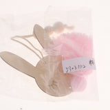 Max Nordic Wooden Beads Tassel Pendant Girls Wall Hanging Ornament Rabbit Pink