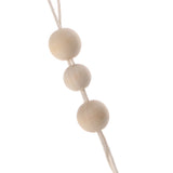 Max Nordic Wooden Beads Tassel Pendant Girls Wall Hanging Ornament Star Pink