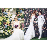 Max Artificial Flower Wall Wedding Venue Flower Pillar Main Road Decor Flower D