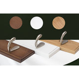 Maxbell 4-hook Bamboo Wall Mounted Hook Rack Rail Hook Coat Keys Hook Coffee