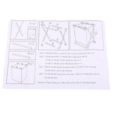 Max Aluminum Alloy Frame Foldable Waterproof Laundry Hamper with Handles Grey