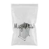Max Aluminum Alloy Frame Foldable Waterproof Laundry Hamper with Handles Grey
