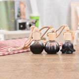 10ml Empty Perfume Bottle Pendant Car Hanging Ornament Home Decor Pumpkin